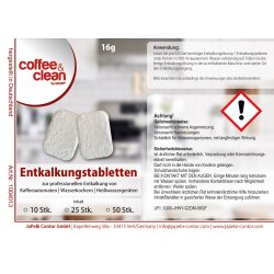 Entkalker-Tabs á 16g, lose geschüttet