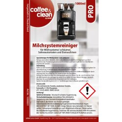 4 x 1L Milchschaumreiniger + 2 x 200 Reiniger-Tabs á 2gr für Kaffeevollautomaten