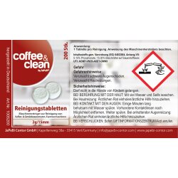 4 x 1L Milchschaumreiniger + 2 x 200 Reiniger-Tabs á 2gr für Kaffeevollautomaten